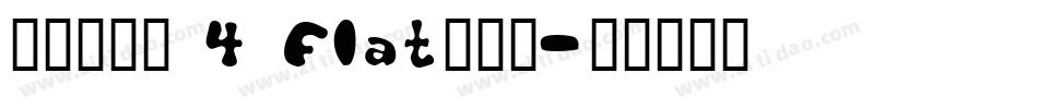 馬奇納斯體 4 Flat生成器字体转换